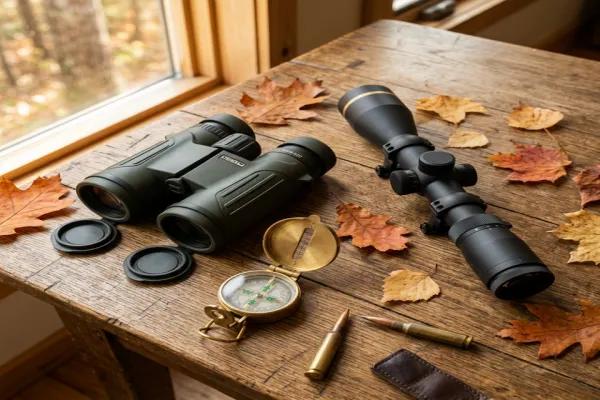 Hunting optics and scopes